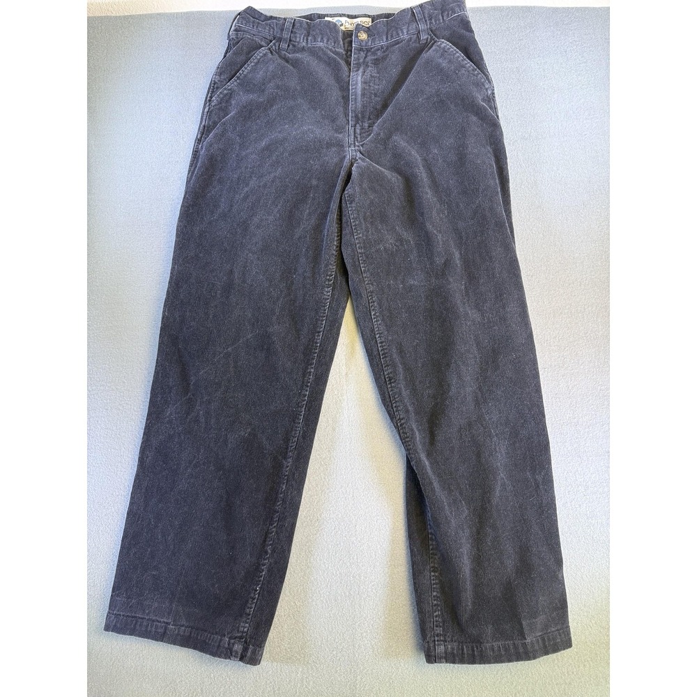 Phys.Sci‎ Pants Mens 36x32 Gray Regular Fit Corduroy Carpenter Workwear Outdoor